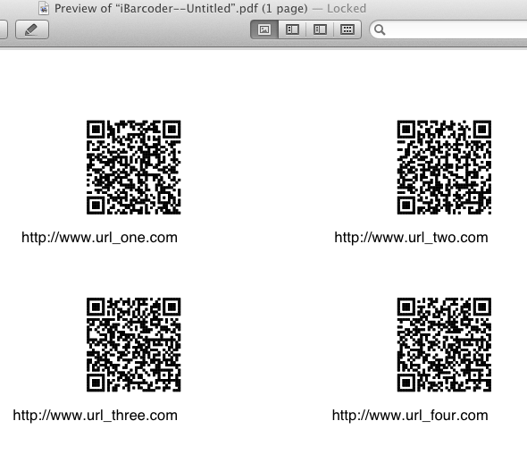 Create sequential barcodes in mac barcode software.